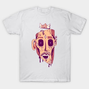 Peach Strange King Juan T-Shirt